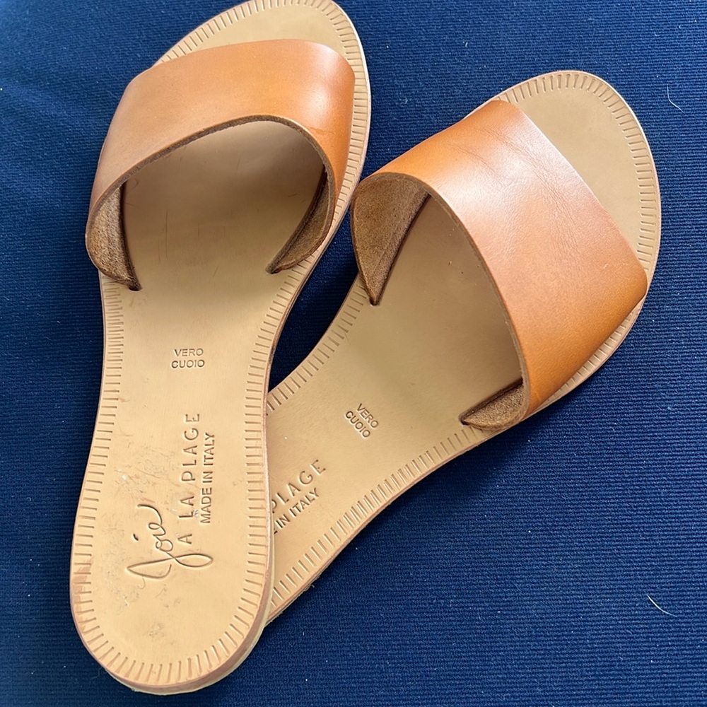 Joie A La Plag Womens Leather Sandals Size 37.5